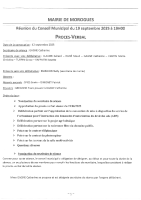 PV séance du 19-09-2025